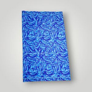 Granny's Goods Blue Tribal Print Neck Gaiter